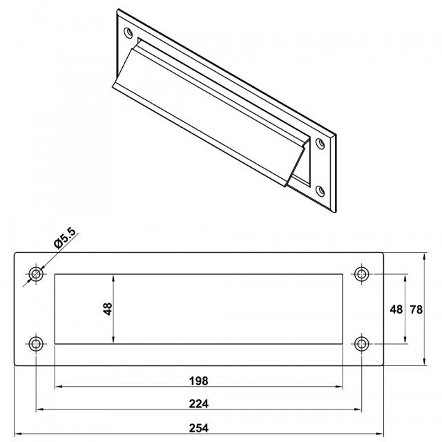LETTER SLOT / WHITE
